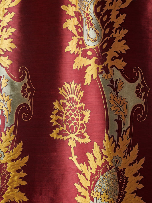 Malvern Piccadilly Fabric by Watts 1874 in Guardsman Red Gold
