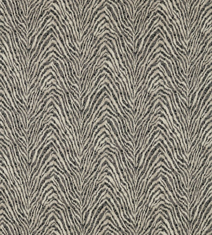 Manda Fabric by Clarke & Clarke Noir/Linen