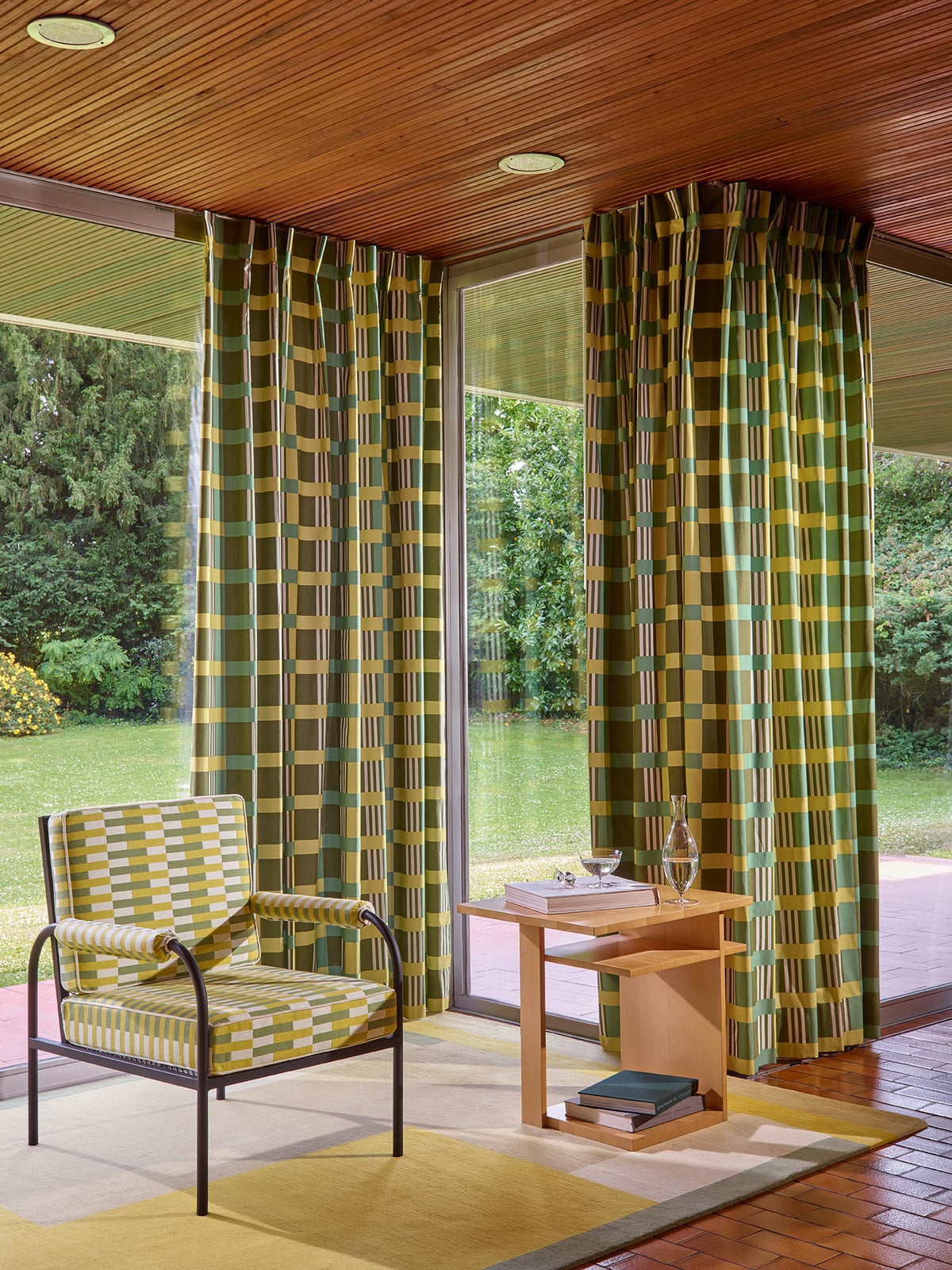 Maputo Fabric by Pierre Frey shown in a room setting (view 1)