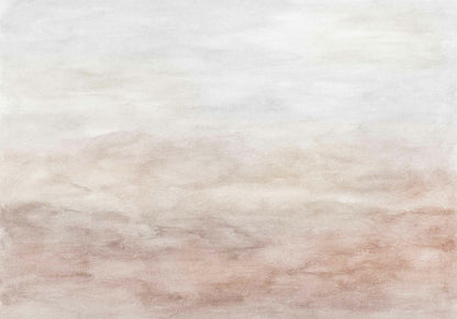 Mara mural by Coordonné in Adobe, flat pattern view