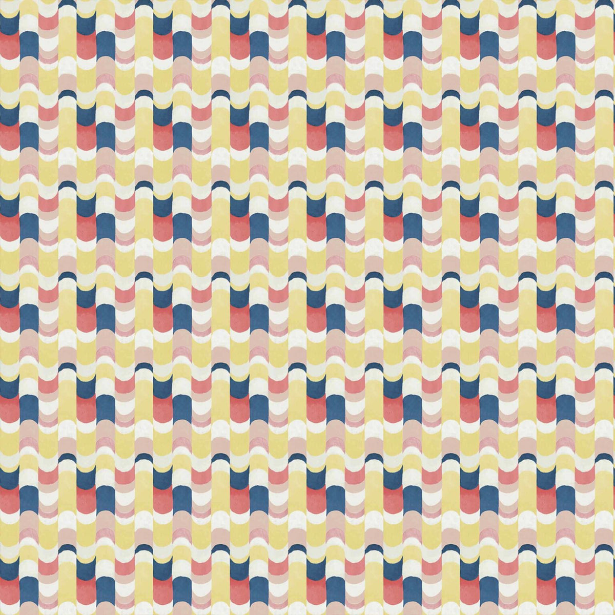 Maraca fabric by Coordonné in Cítrico, flat pattern view