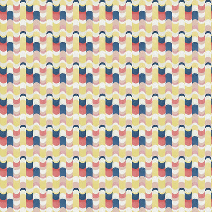 Maraca fabric by Coordonné in Cítrico, flat pattern view