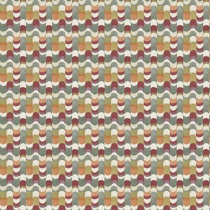 Maraca fabric by Coordonné in Kaki, flat pattern view