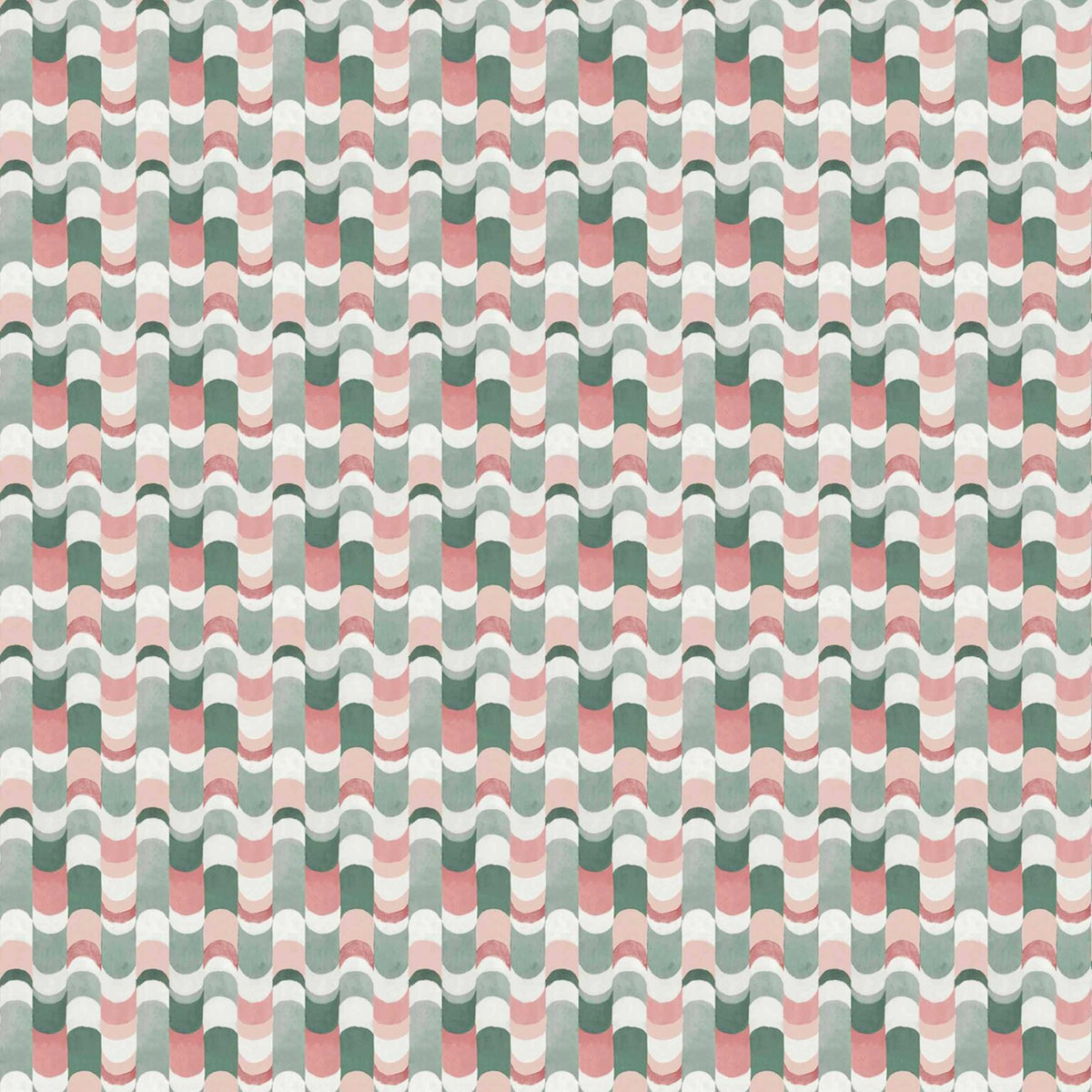 Maraca fabric by Coordonné in Nude, flat pattern view