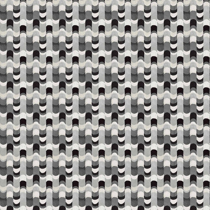 Maraca fabric by Coordonné in Pizarra, flat pattern view