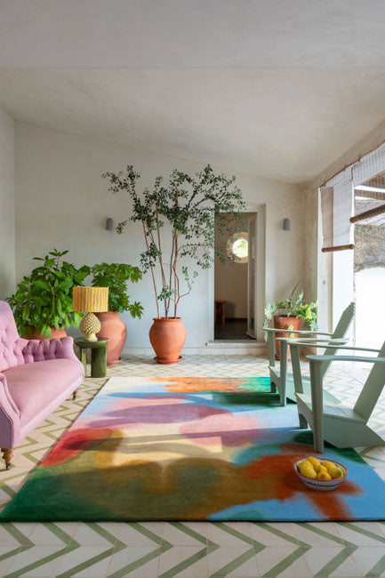 Marattia Rug by Pierre Frey shown in a room setting (view 2)