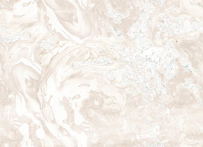 Marble Flow Beige mural by Rebel Walls