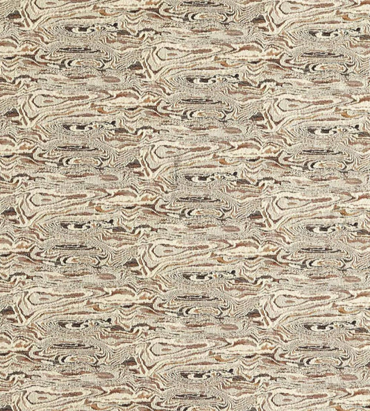 Marble Tapestry Fabric by Harlequin Chocolate
