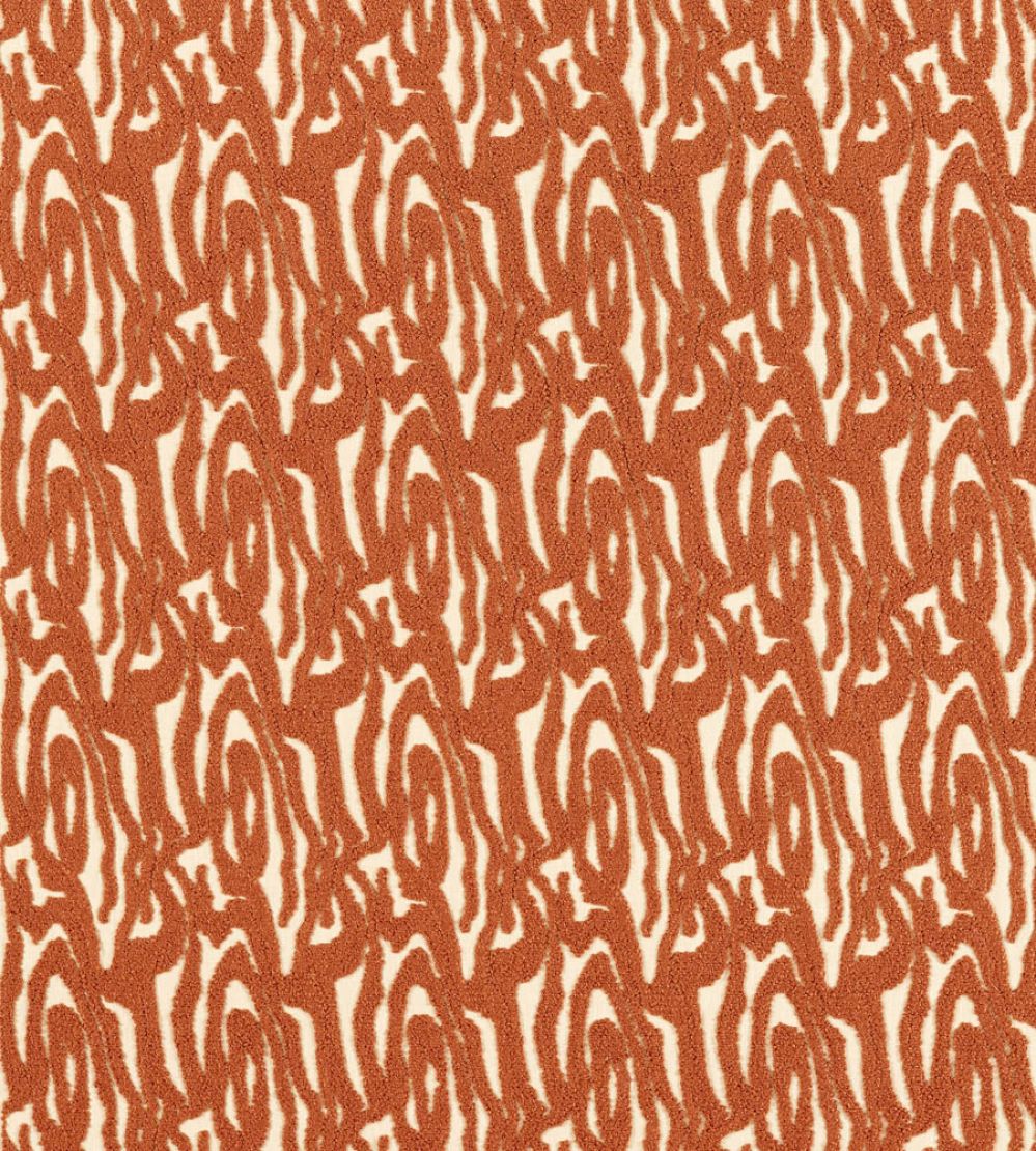 Marble Wave Fabric by Harlequin Terracotta