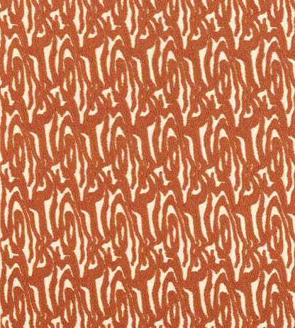 Marble Wave Fabric by Harlequin Terracotta