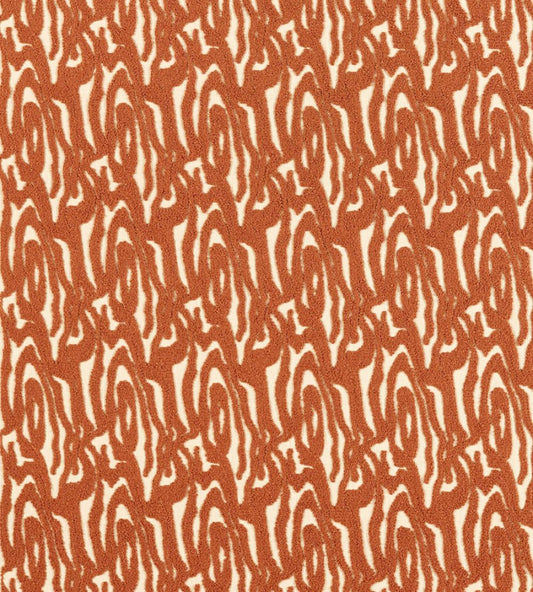 Marble Wave Fabric by Harlequin Terracotta