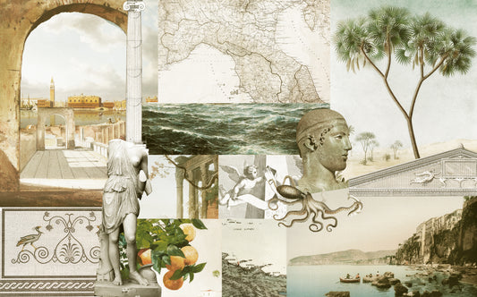 Mare Nostrum Antic Sun mural by Bien Fait