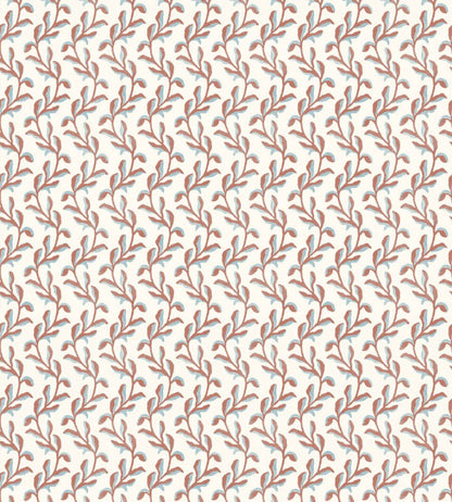Mariana Floral Wallpaper by DADO Red and Blue