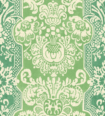 Marigold Wallpaper by GP & J Baker Green