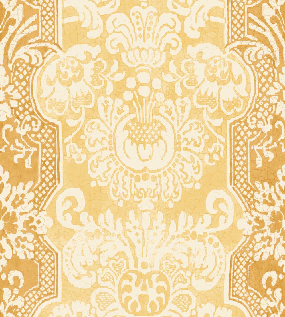 Marigold Wallpaper by GP & J Baker Sunshine