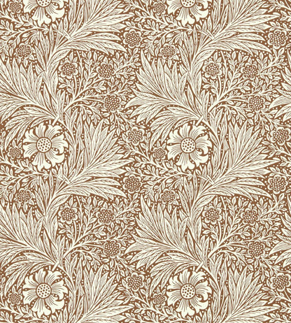 Marigold Wallpaper by Morris & Co Chocolate/Cream