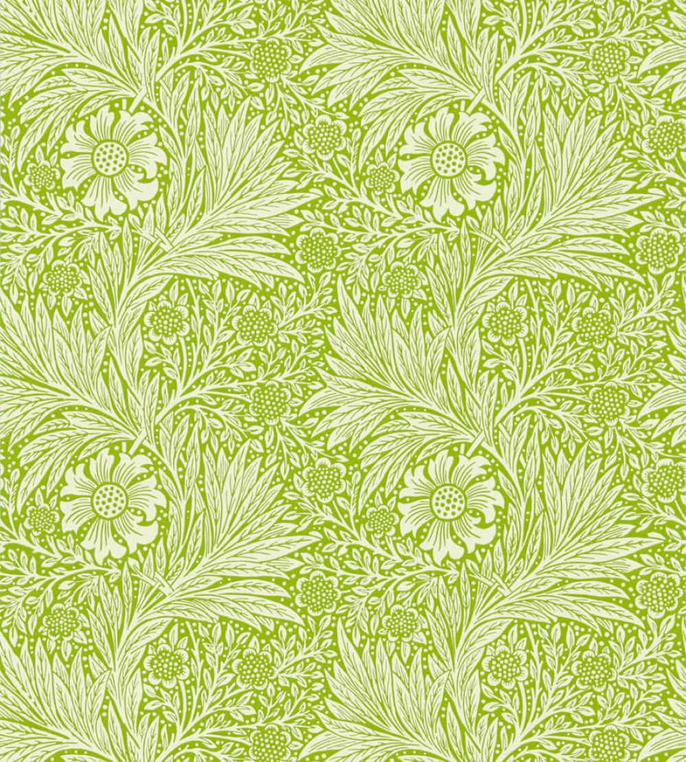 Marigold Wallpaper by Morris & Co Sap Green