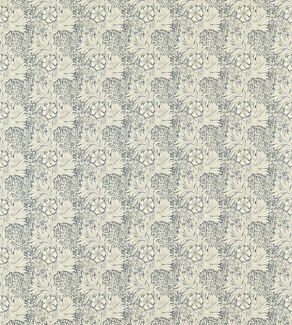 Marigold Outdoor Fabric by Morris & Co Indigo