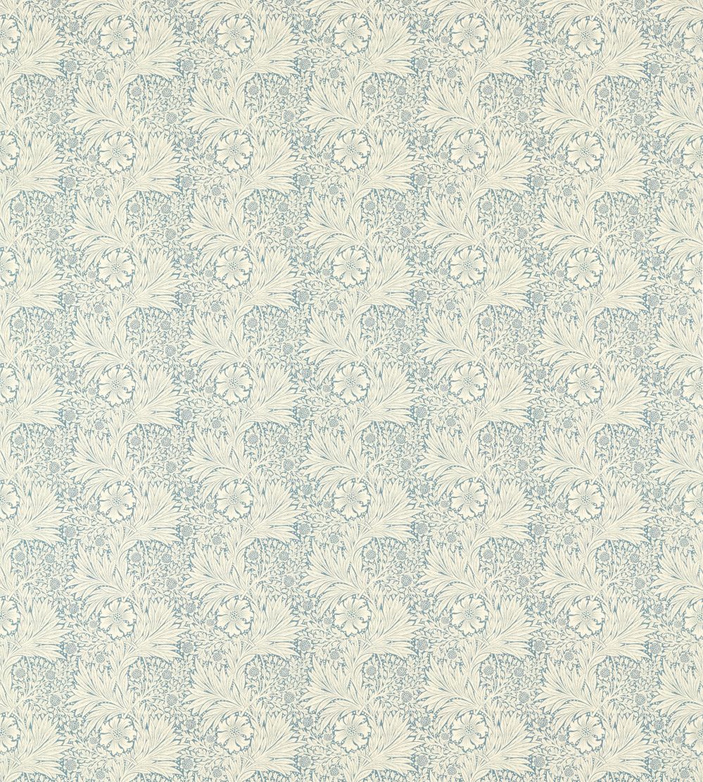 Marigold Outdoor Fabric by Morris & Co Mineral Blue