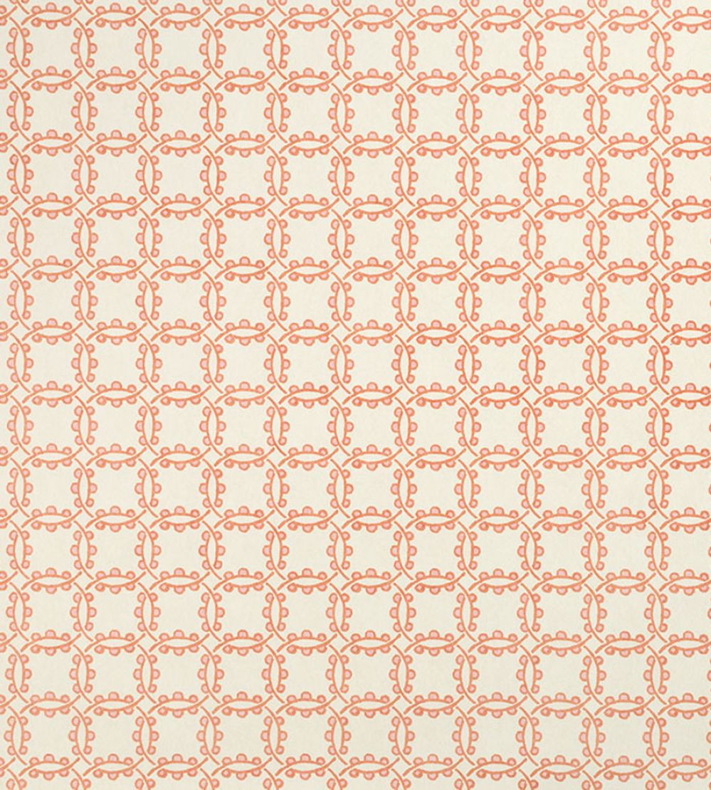 Marimba Wallpaper by Christopher Farr Cloth Apricot
