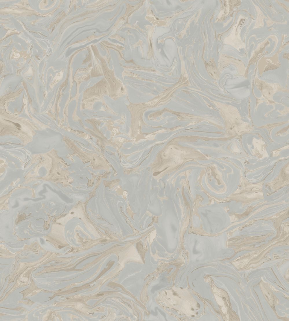Marion Wallpaper by Sandberg Misty Blue