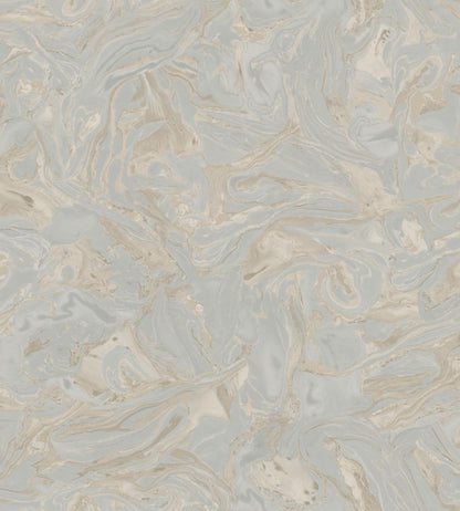 Marion Wallpaper by Sandberg Misty Blue