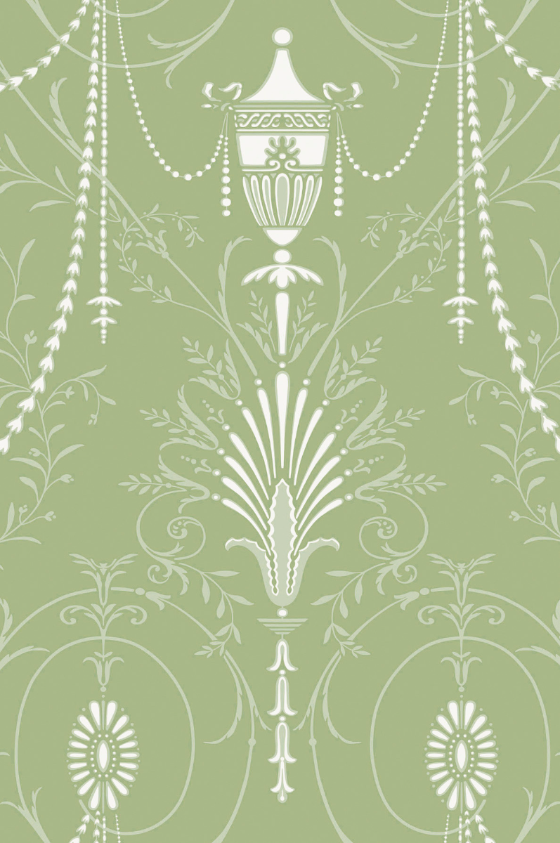 Marlborough wallpaper by Little Greene in Earl