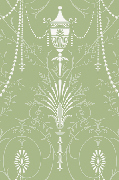 Marlborough wallpaper by Little Greene in Earl