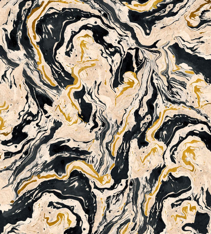 Marmorea Wallpaper by Coordonne Coal