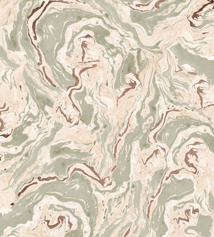Marmorea Wallpaper by Coordonne Matcha