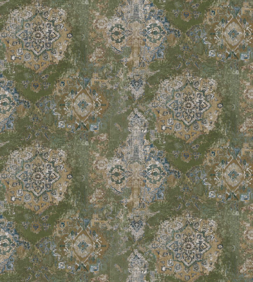 Maroc Fabric by Arley House Olive