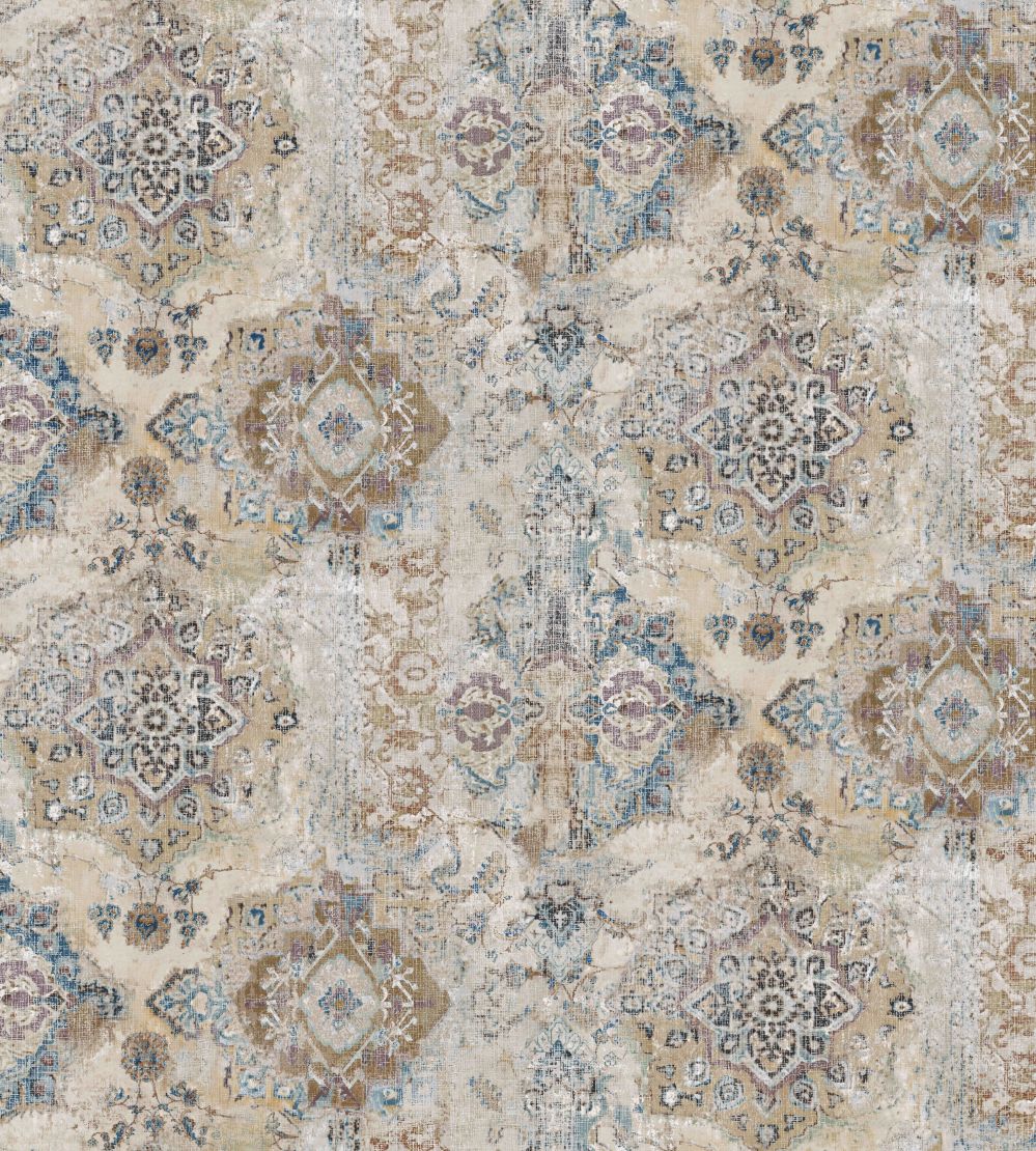 Maroc Fabric by Arley House Parchment