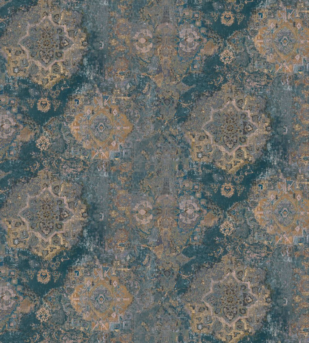 Maroc Fabric by Arley House Teal
