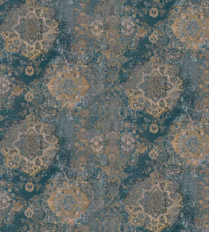 Maroc Fabric by Arley House Teal