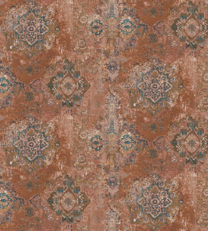 Maroc Fabric by Arley House Terracotta