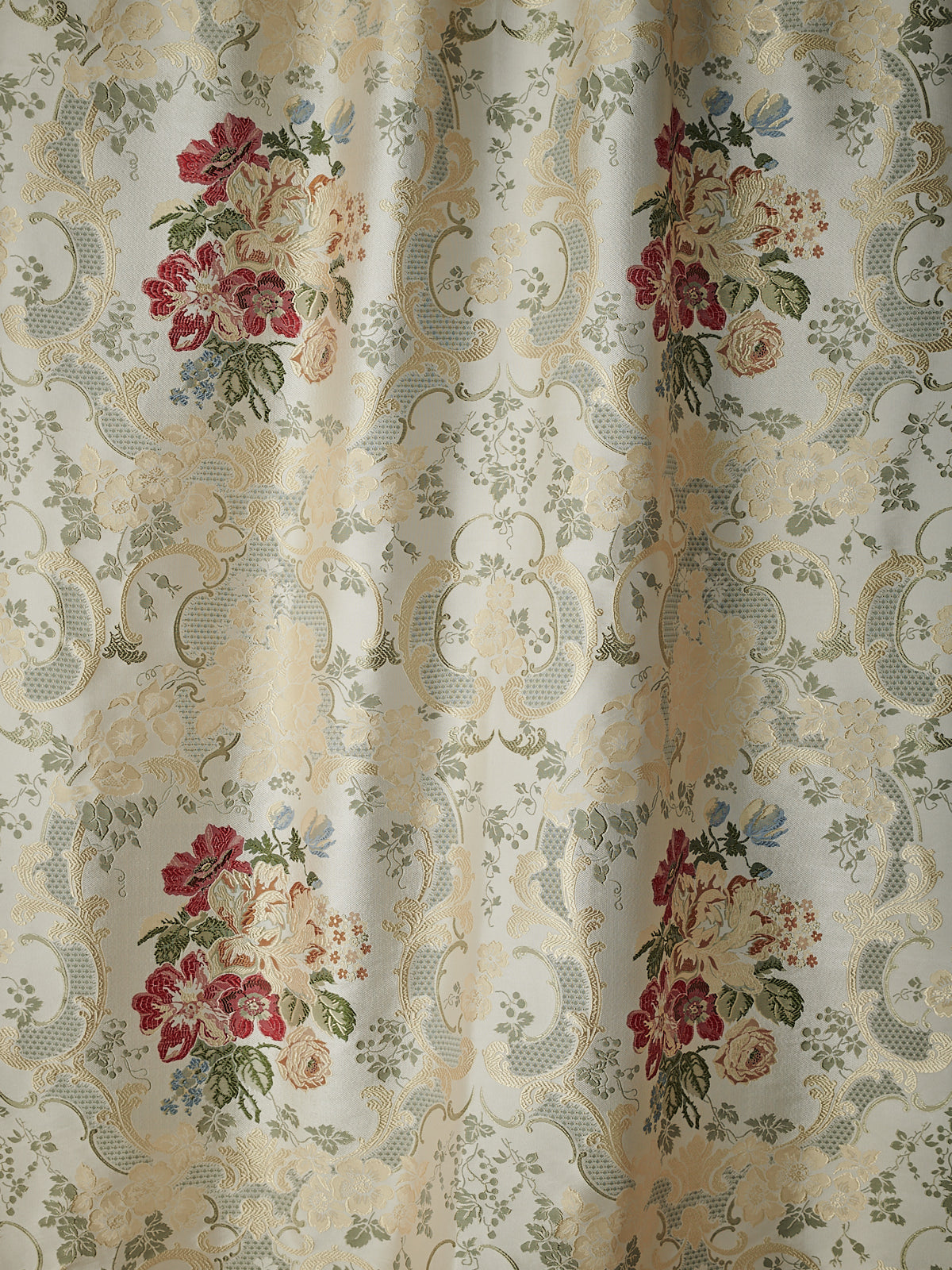 Mary Rose Fabric by Watts 1874 in Lace Sage