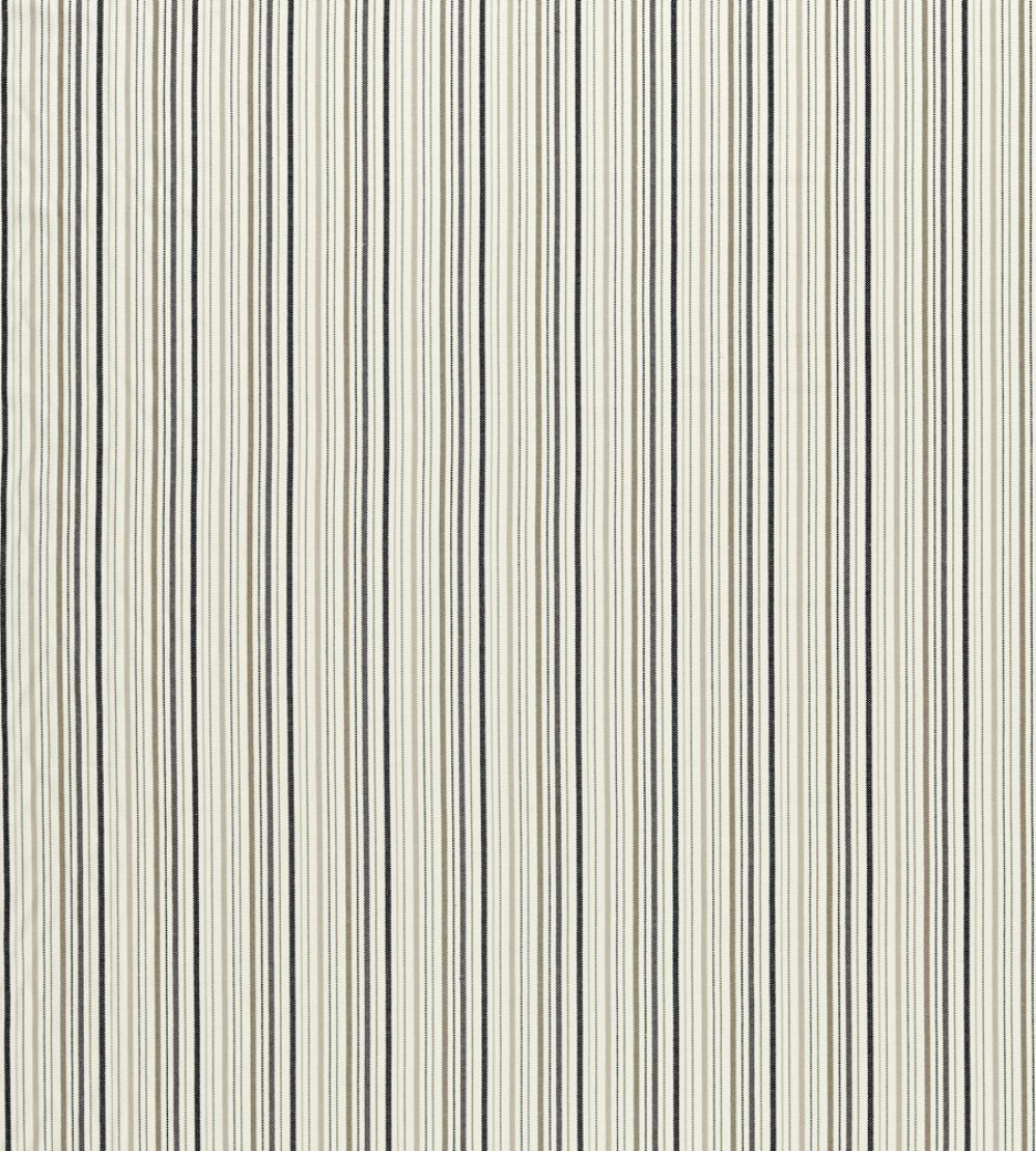Maryland Fabric by Clarke & Clarke Charcoal/Natural