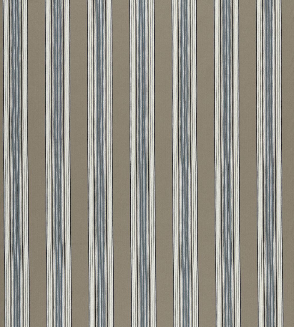Marylebone Fabric by Clarke & Clarke Denim/linen