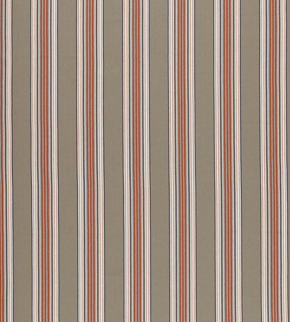 Marylebone Fabric by Clarke & Clarke Navy/Rouge