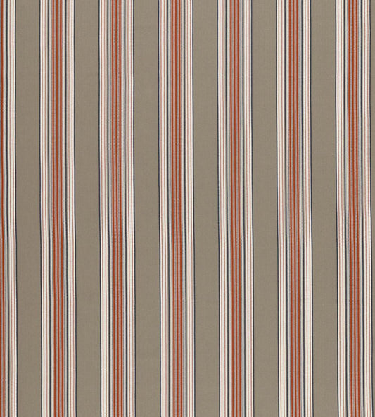 Marylebone Fabric by Clarke & Clarke Navy/Rouge
