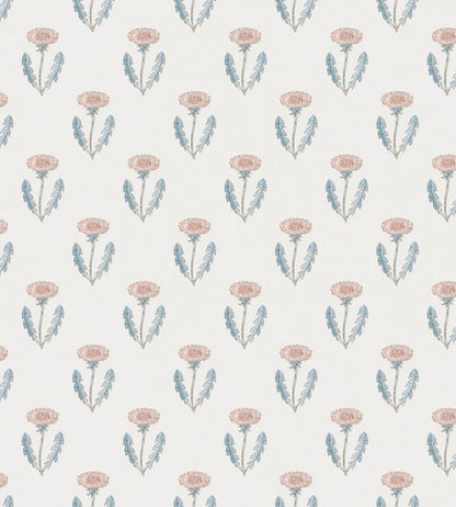 Maskrosen Wallpaper by Sandberg Pink
