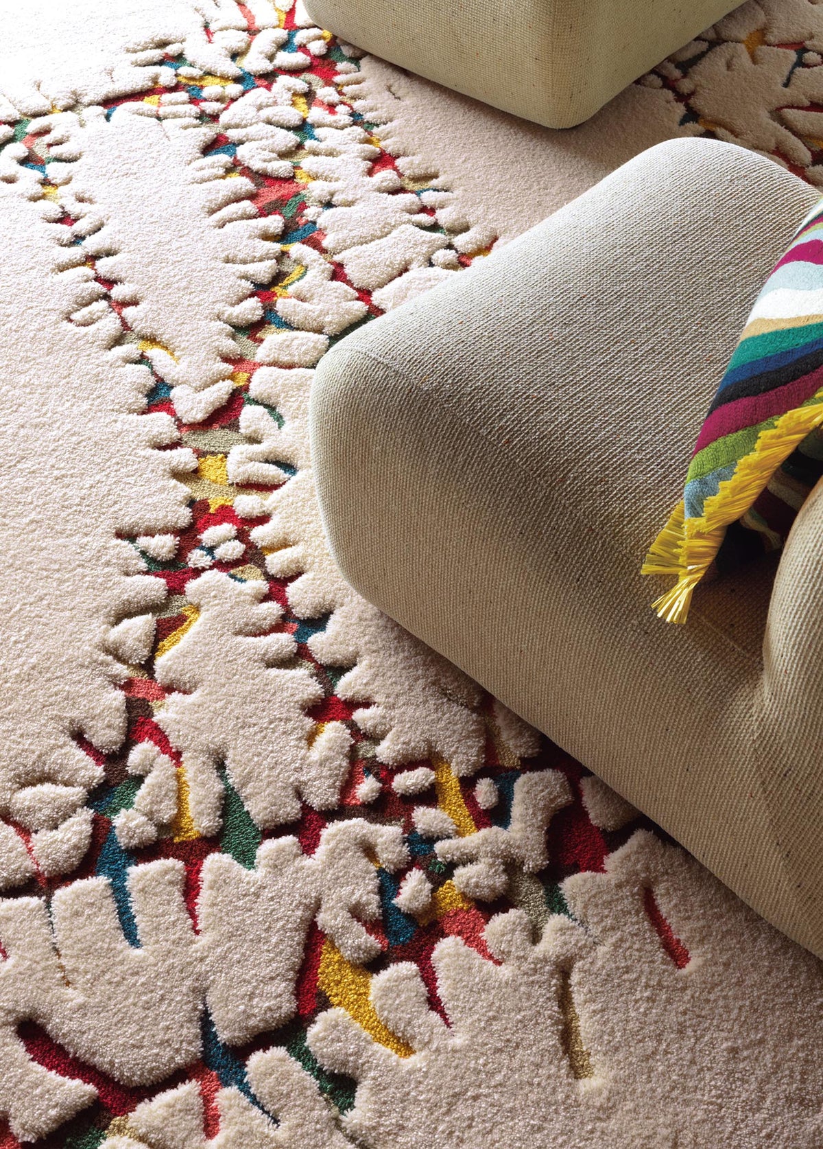 Mattang Rug by Pierre Frey shown in a room setting (view 1)