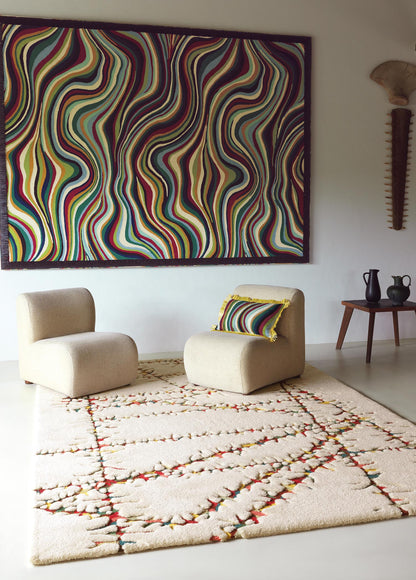 Mattang Rug by Pierre Frey shown in a room setting (view 2)
