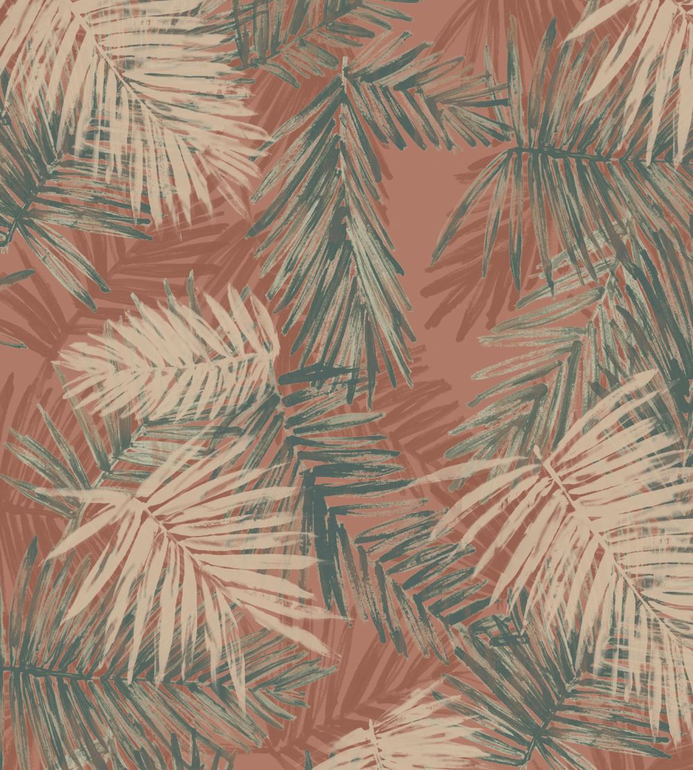 Maya Fabric by Arley House Coral