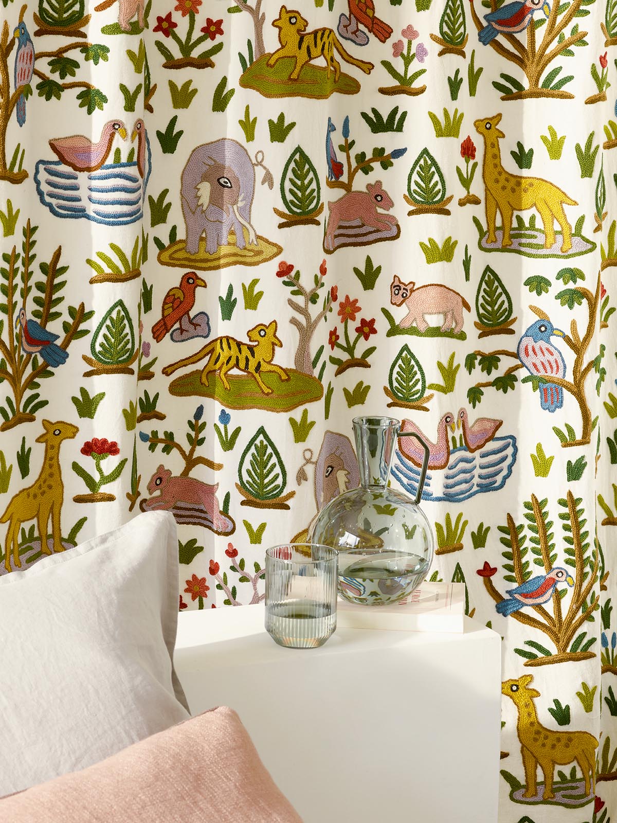 Maya Fabric by Pierre Frey shown in a room setting (view 1)