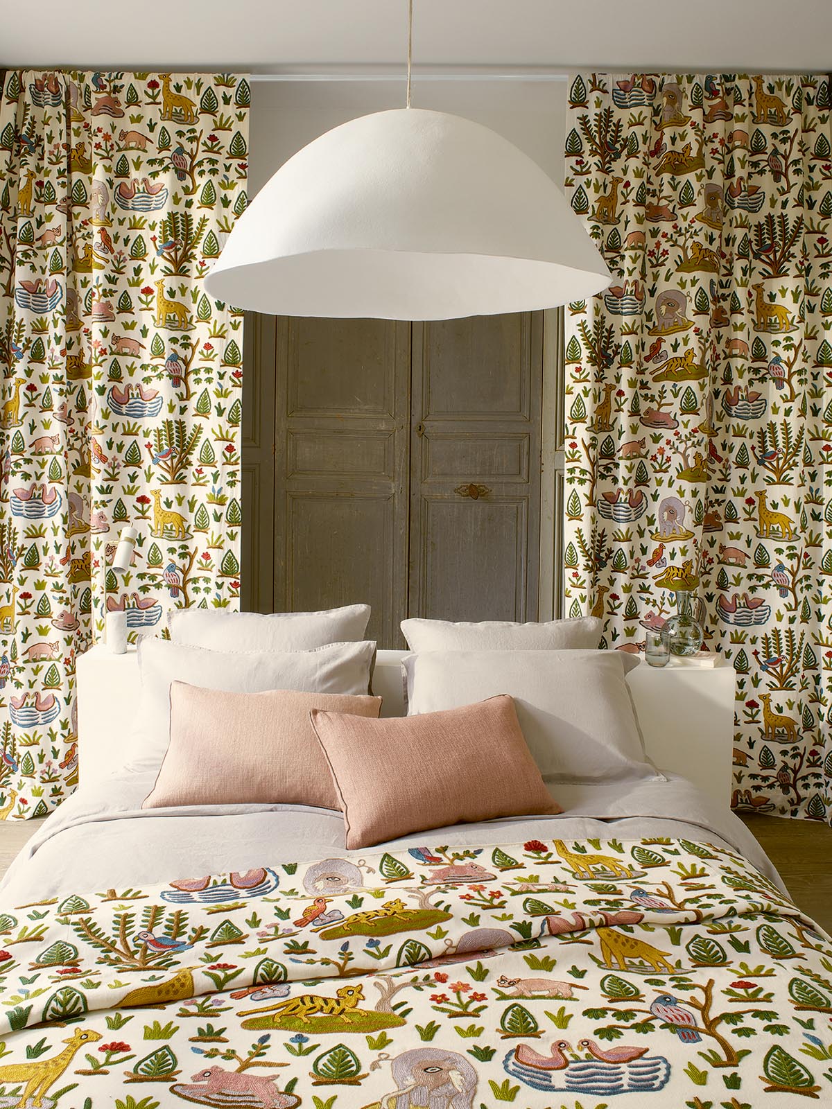 Maya Fabric by Pierre Frey shown in a room setting (view 2)