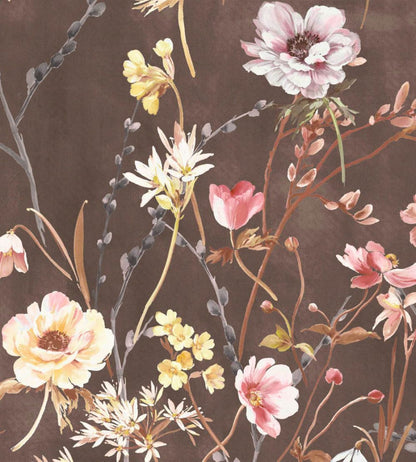 Maytime Wallpaper by Woodchip & Magnolia Vintage Brown