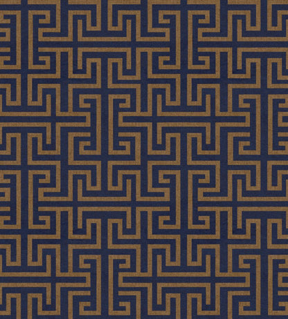 Maze Wallpaper by Coordonne Ultramarine