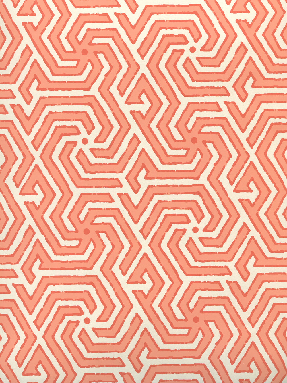 Maze Reverse Two Color Wallpaper by China Seas – The ReBorn House