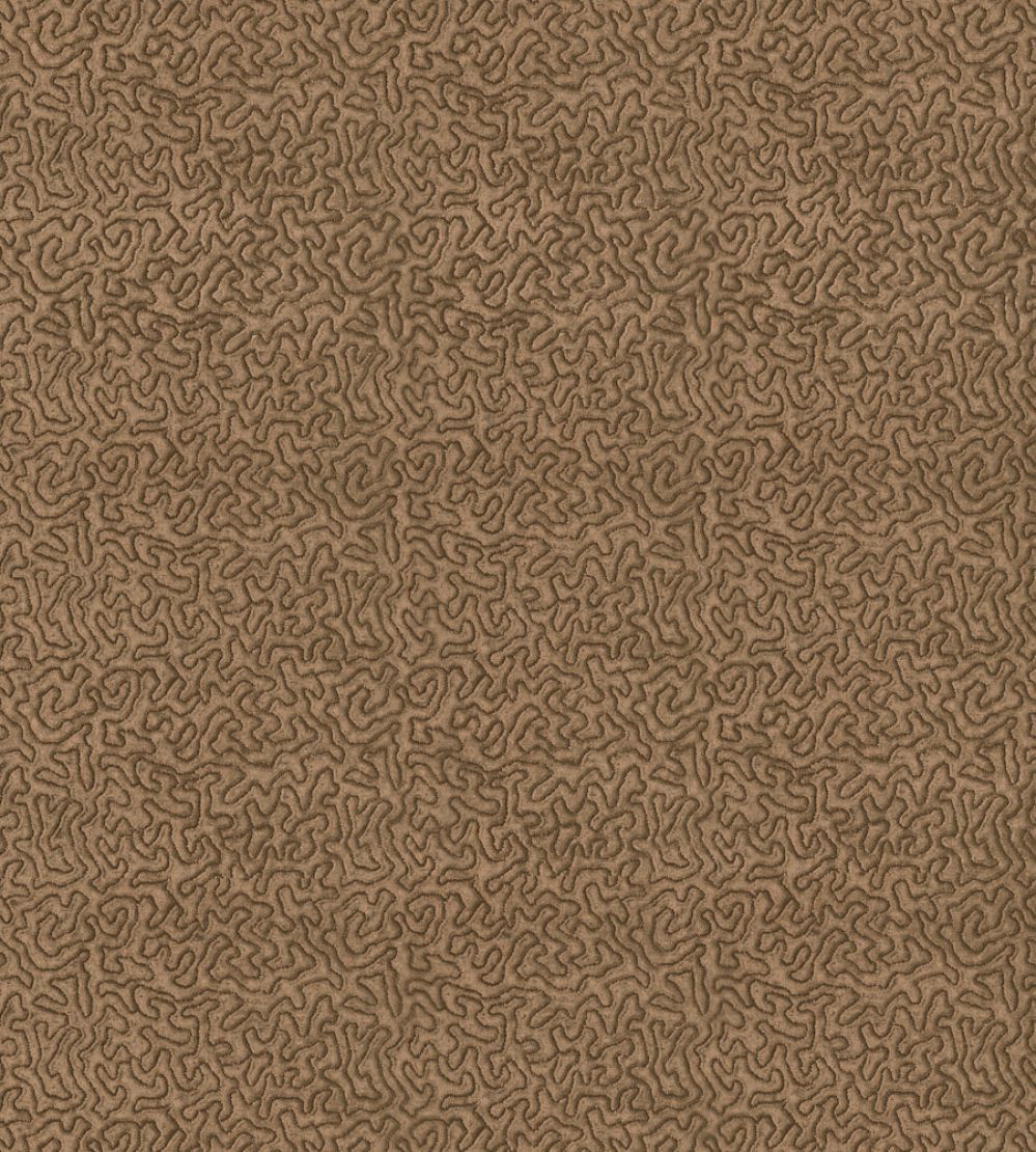 Maze Fabric by Zoffany Antelope